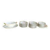 Limoges Porcelain Table Service – F. Legrand – Circa 1920