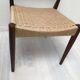 Paire de chaise scandinave danois datant des années 50