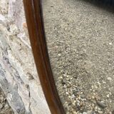 Art Deco oval mirror