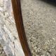 Miroir ovale art déco