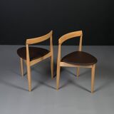 Dining Set in the Style of Hans Olsen, Danish Design, 1950s