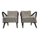 Paire de fauteuils année 50 vintage 