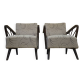 Paire de fauteuils année 50 vintage 