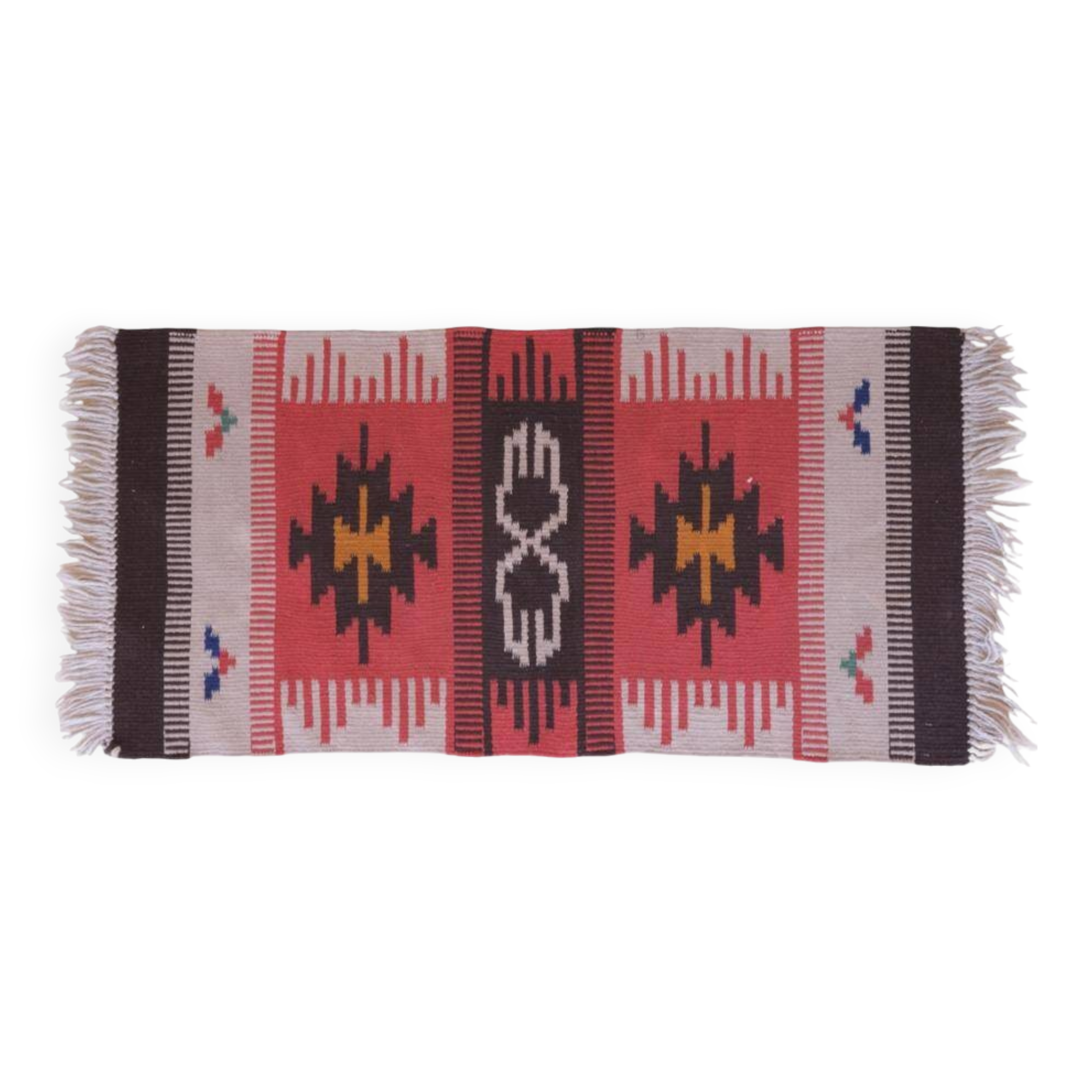 Czechoslovakia Kilim Rug - 141 x 67 cm