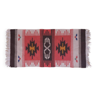 Tapis Kilim Tchécoslovaquie - 141 x 67 cm