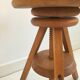 Tabouret d'atelier tripode ancien