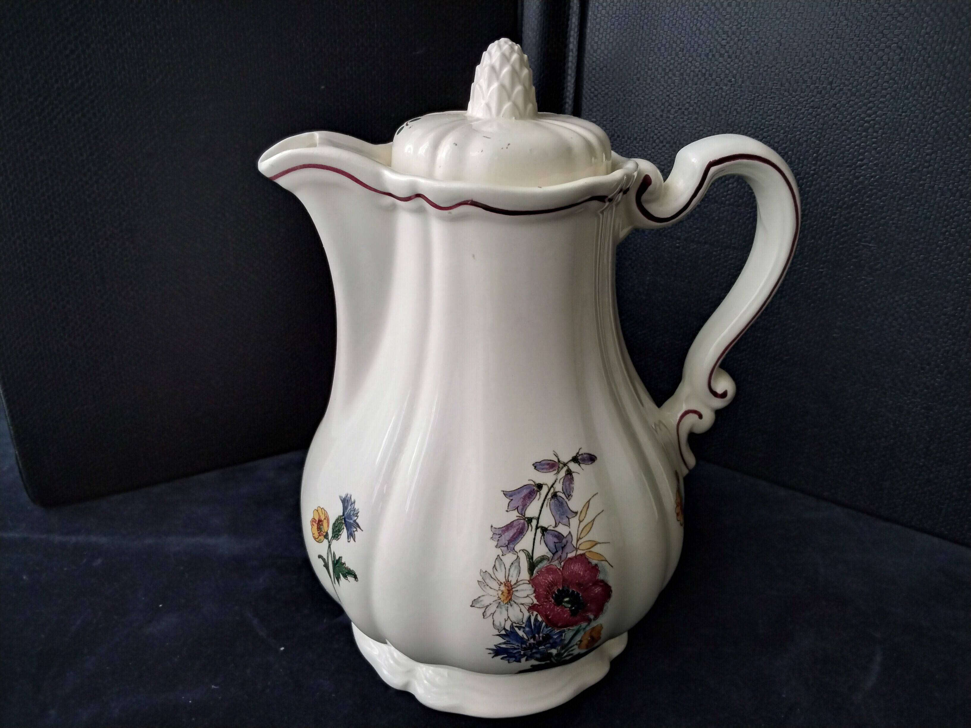 Saarguemines faience coffee maker Agreste model