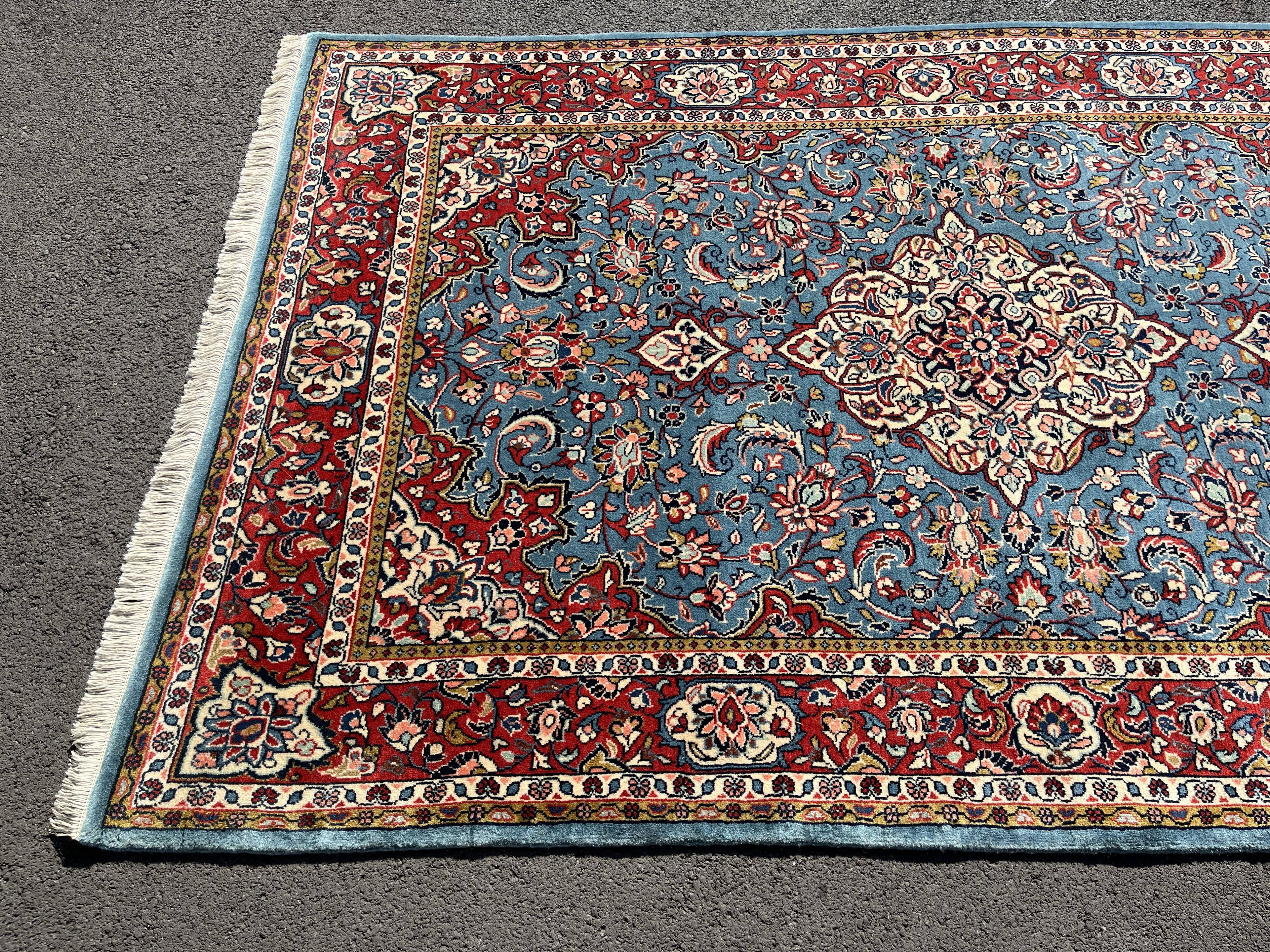 Persian Sarough Rug Circa 1960