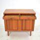 Buffet scandinave en teck massif des années 1960