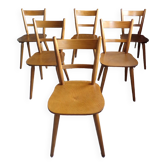 Set 6 chaises de bistrot Tubingen Allemagne