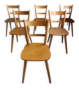 Set 6 chaises de bistrot Tubingen Allemagne