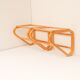 Scandinavian bentwood and glass bedside tables from Gemla, 1920s, set of 2