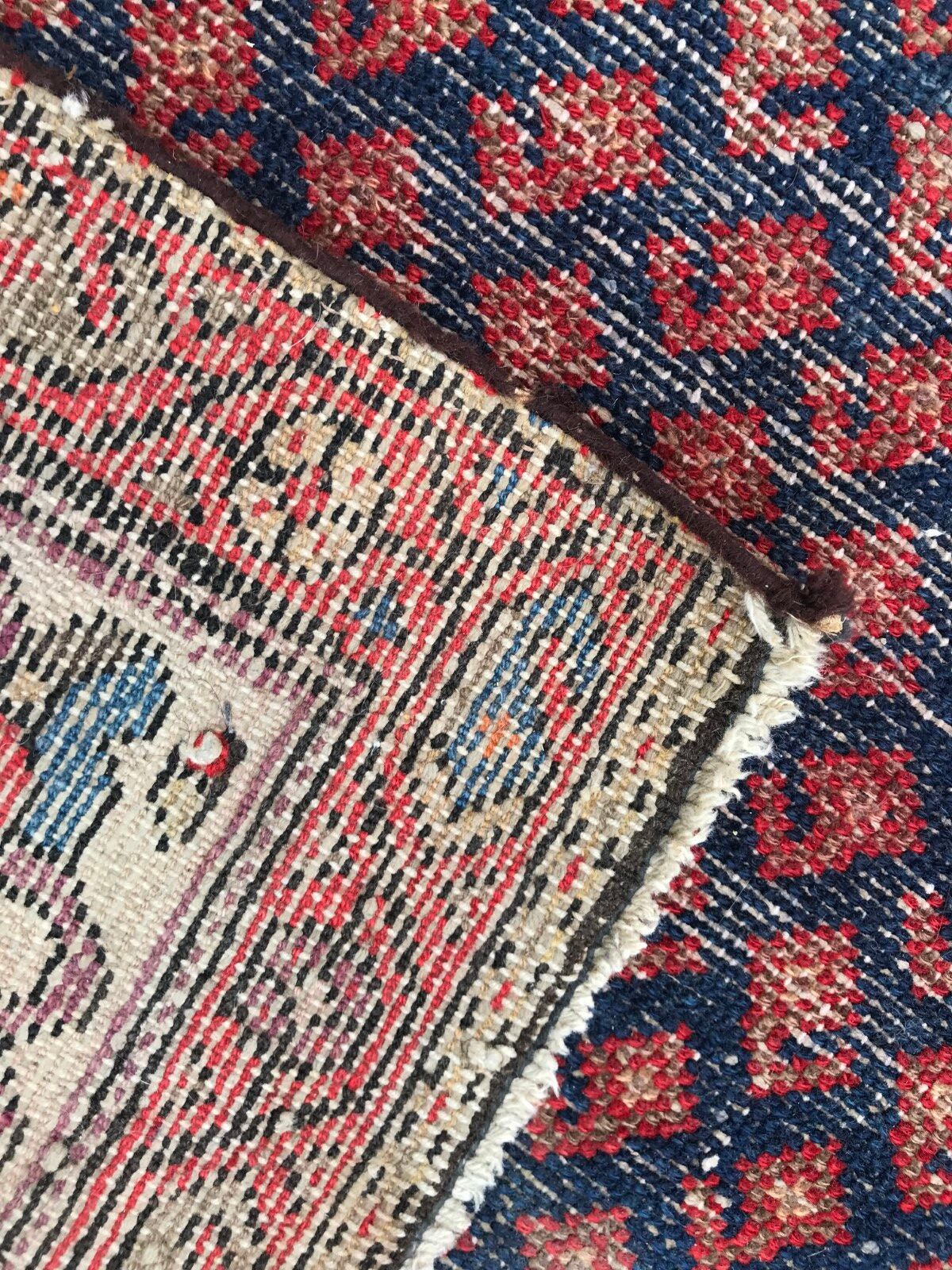 Carpet old malayer corridor Iran 106 X 390 CM