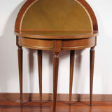 Louis XVI-style half-moon table