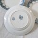Dessert plates x9, iron earth, Estival model by Saint Amand