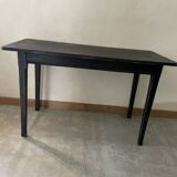 Black patinated table