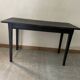 Black patinated table