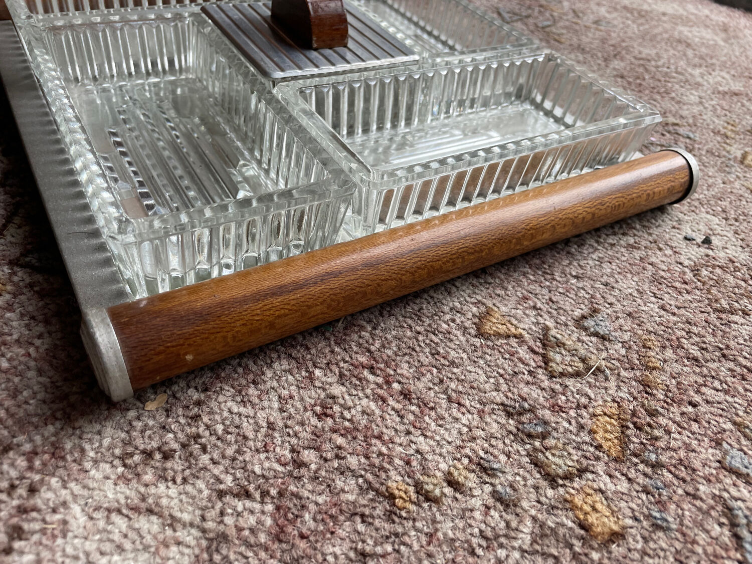 Tray service art deco 5 pieces