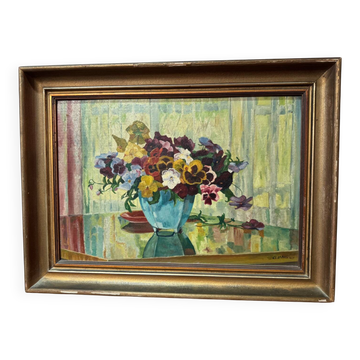 Painting, still life, G. Lang, 1947