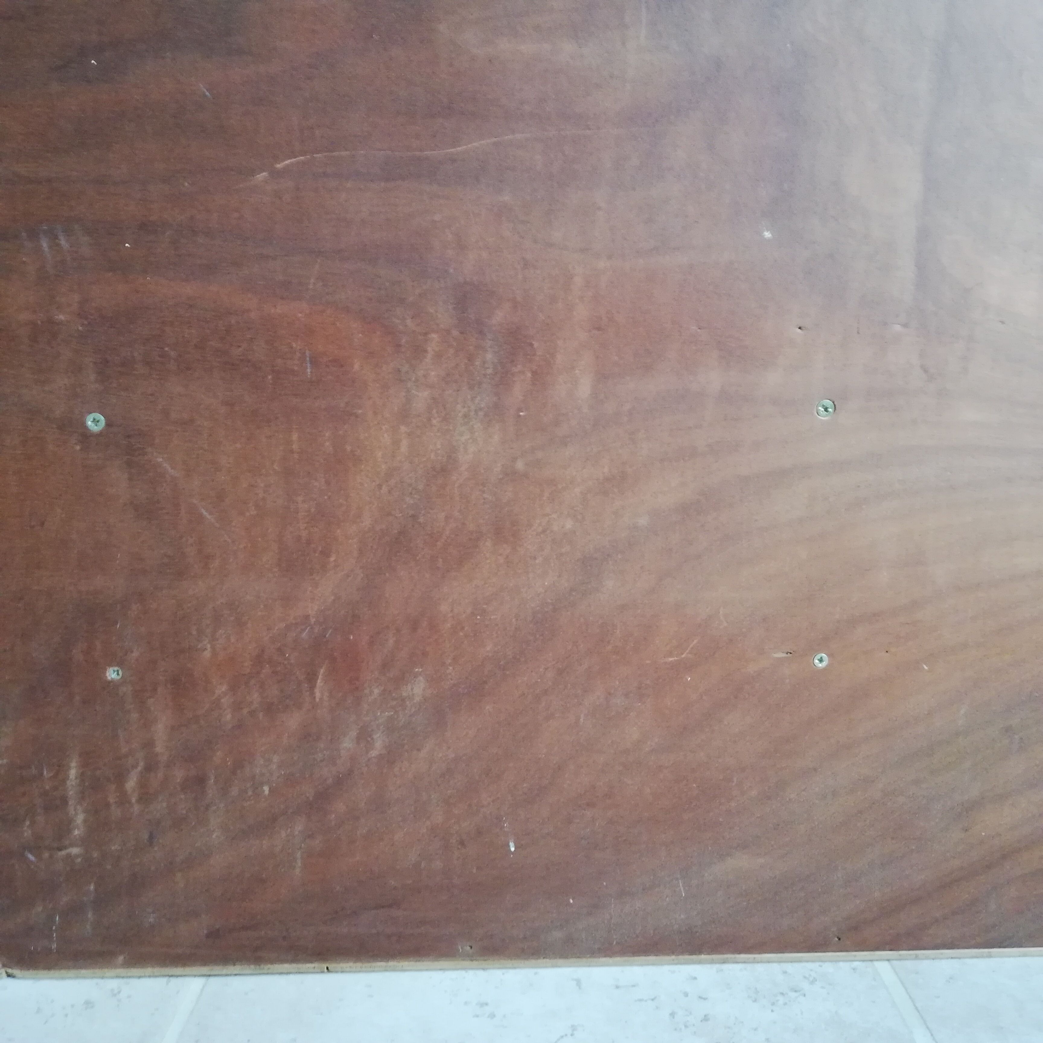 Armoire double en bois, murale
