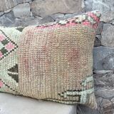 Magnifique coussin Kilim berbère vintage du Maroc