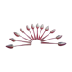 Set of 12 teaspoons.