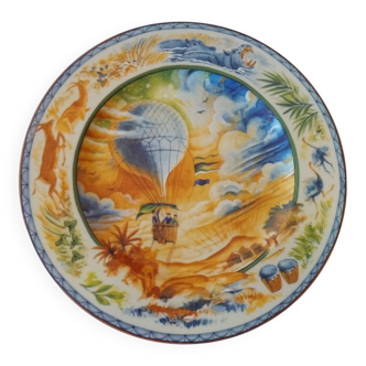 Jules Verne porcelain plate Limoges