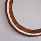 Rosewood mirror, Denmark, 1960s