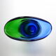 Murano Italy 1960's two-coloured vase