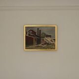 House in the countryside by Axel Sjögren