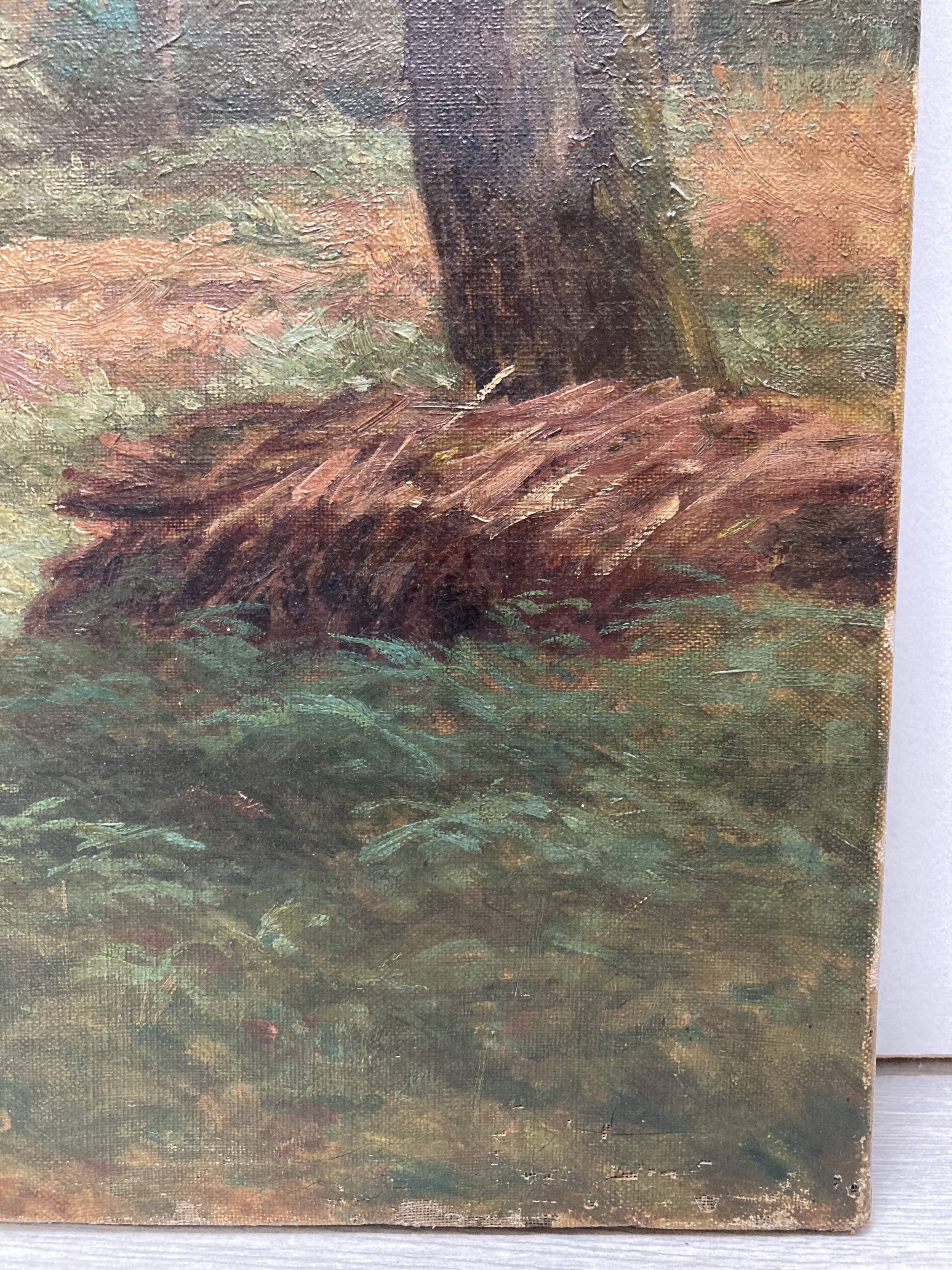 Oil painting on canvas
