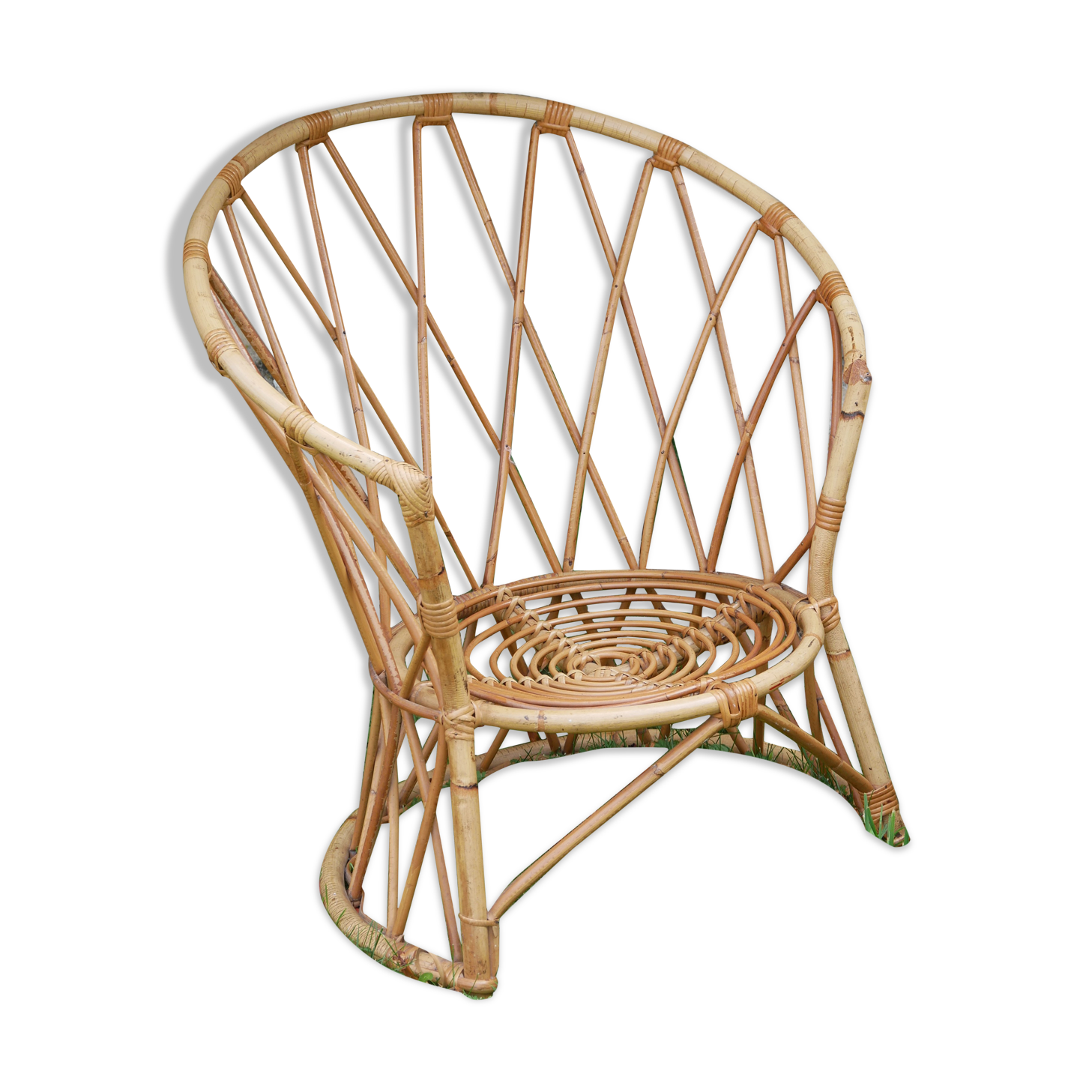 Rattan child chair