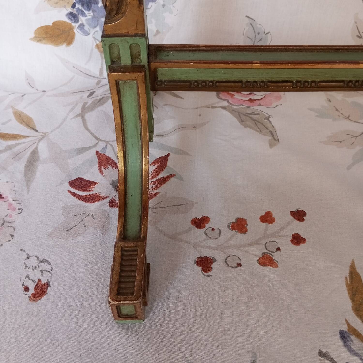 Écran de cheminée billet doux style Louis XVI