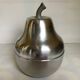 Large metal pear ice bucket