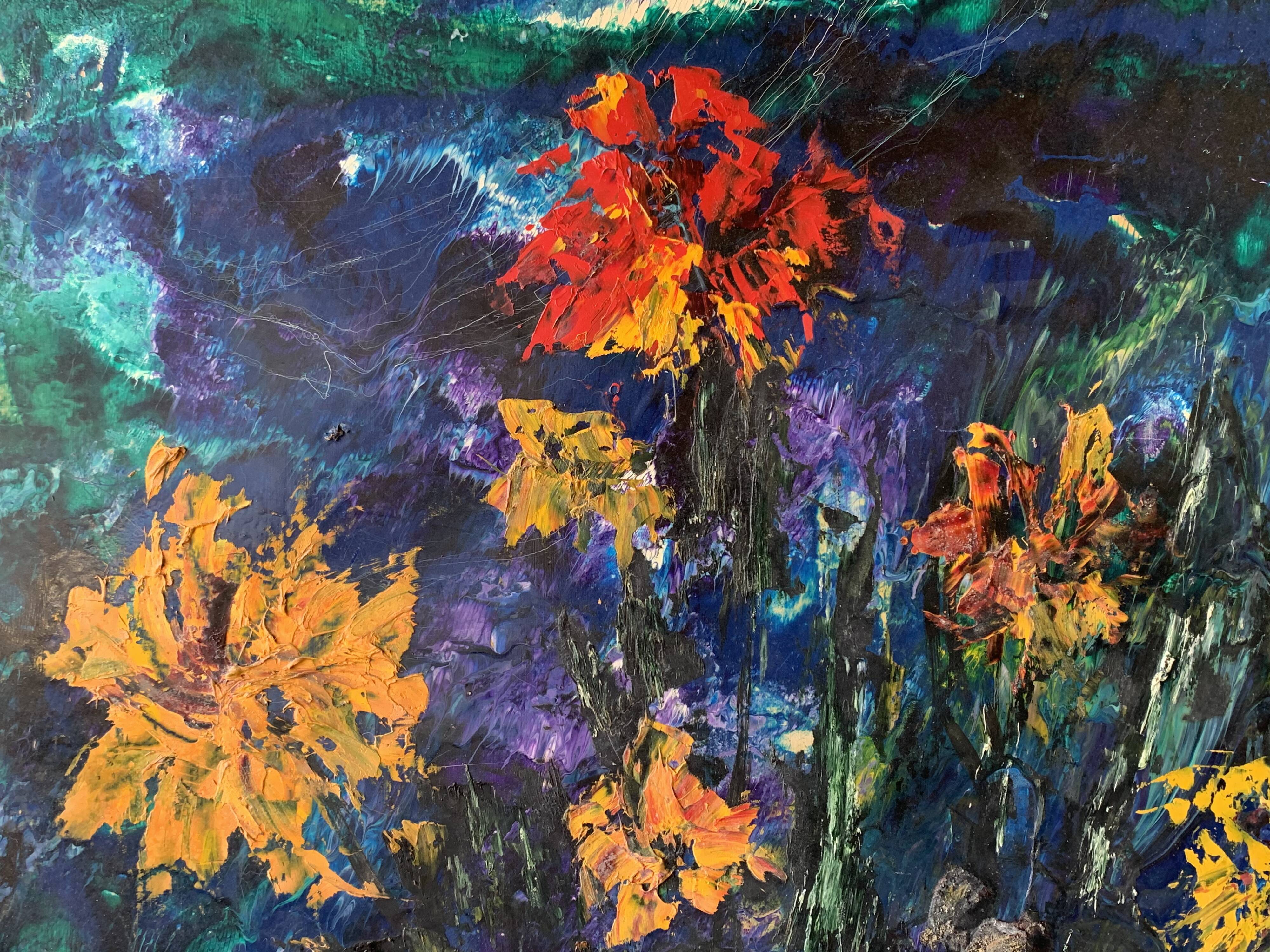 Oil paint on wood - 94cm x 79cm