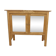 Art Deco sideboard in raw wood with a waxed finish.
