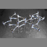 Set of 10 BFM candle holders by Ceasar Stoffi and Fritz Nagel