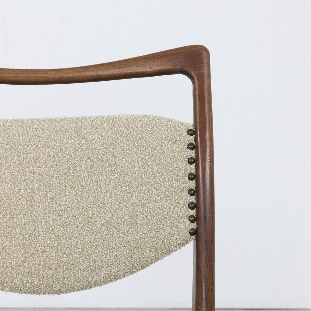 4x Chaises de salle à manger en teck par Louis van Teeffelen, 1960