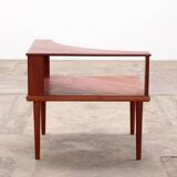 Swedish Corner Table Teak - Design by Alf Svensson & Yngvar Sandström