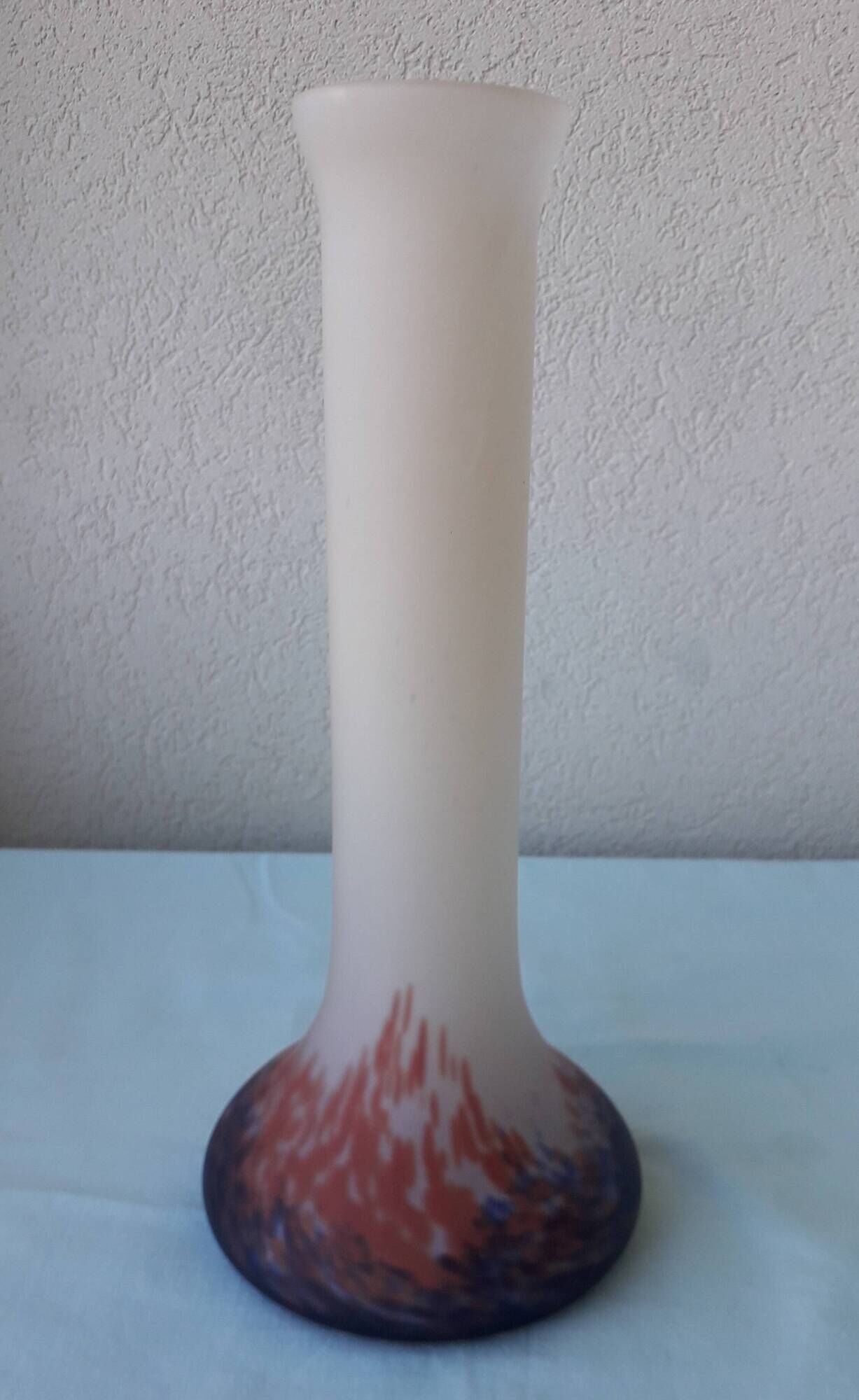 Glass paste vase