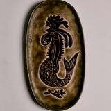 Ceramic dish, Jean Lurçat, 1950s