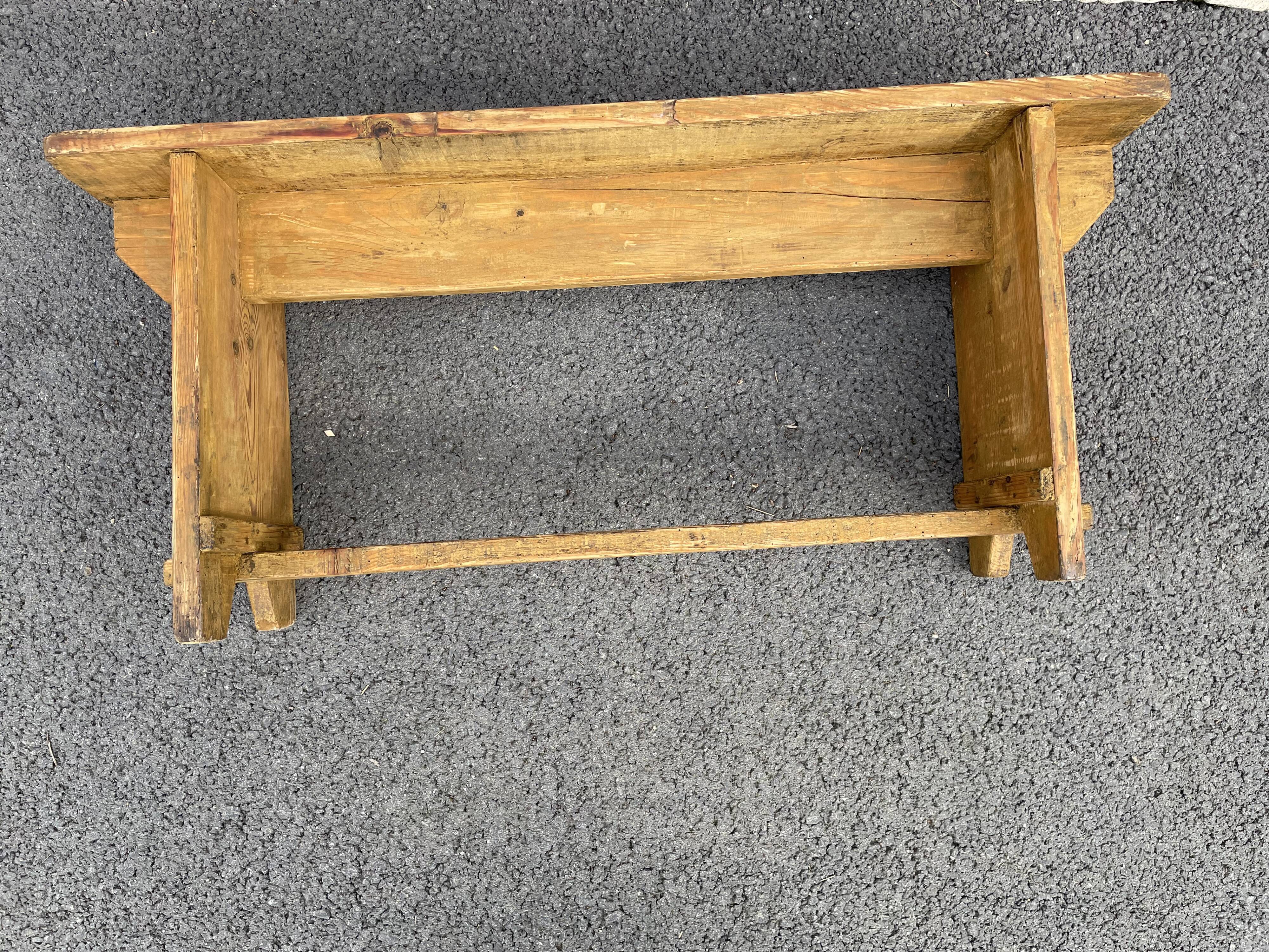 Wooden bench 100cm