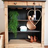 Library- croat in renovated old pitchpin