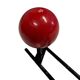 Metal coat rack in the style of Féraud