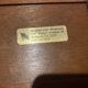 Wooden box carved with Celtic knots – American craftsmanship