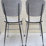 Set of 2 formica chairs