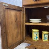 Vintage sideboard with "moustache" base