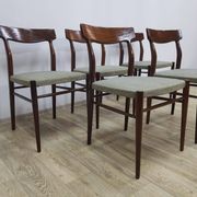 Set of chairs, Lubke/No.603/Mid-Century, 1950s/60s.