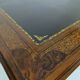 Louis XV style double-sided mahogany and rosewood flat desk
