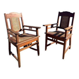 Pair of Scandinavian armchairs